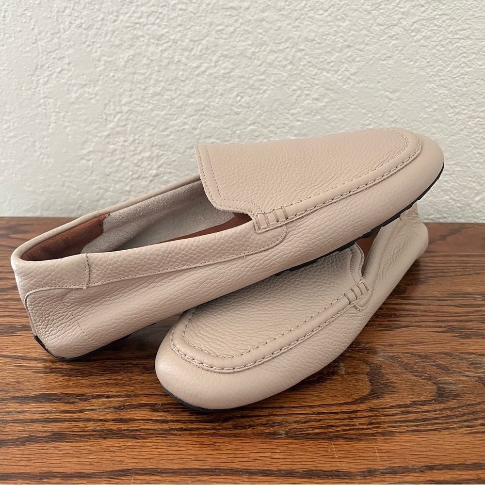 Aquatalia Stone Qaitlin Driving Moccasins Size 12 - Picture 6 of 6